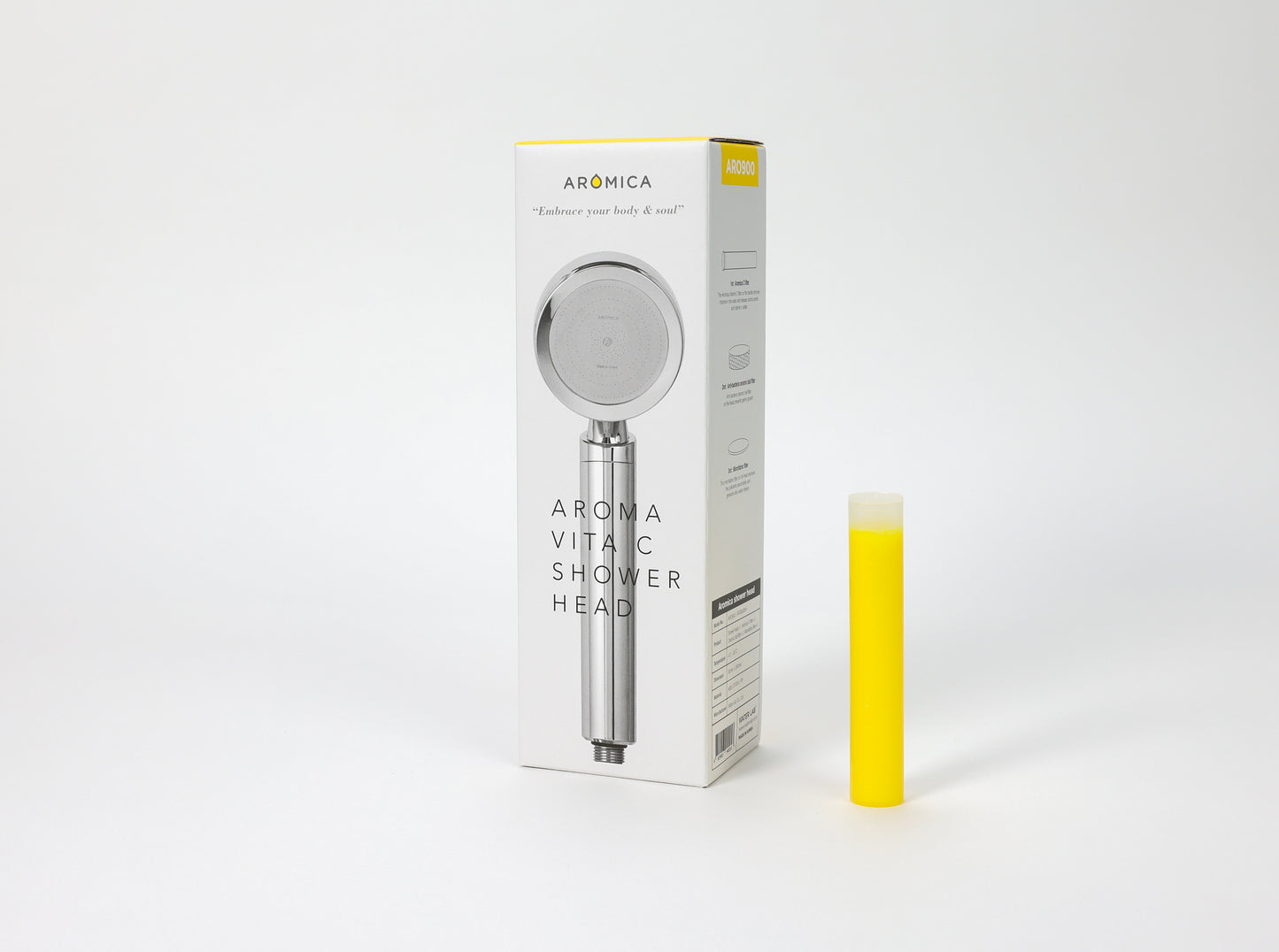 Aromica ARO900 premium suihkupää aromaterapialla