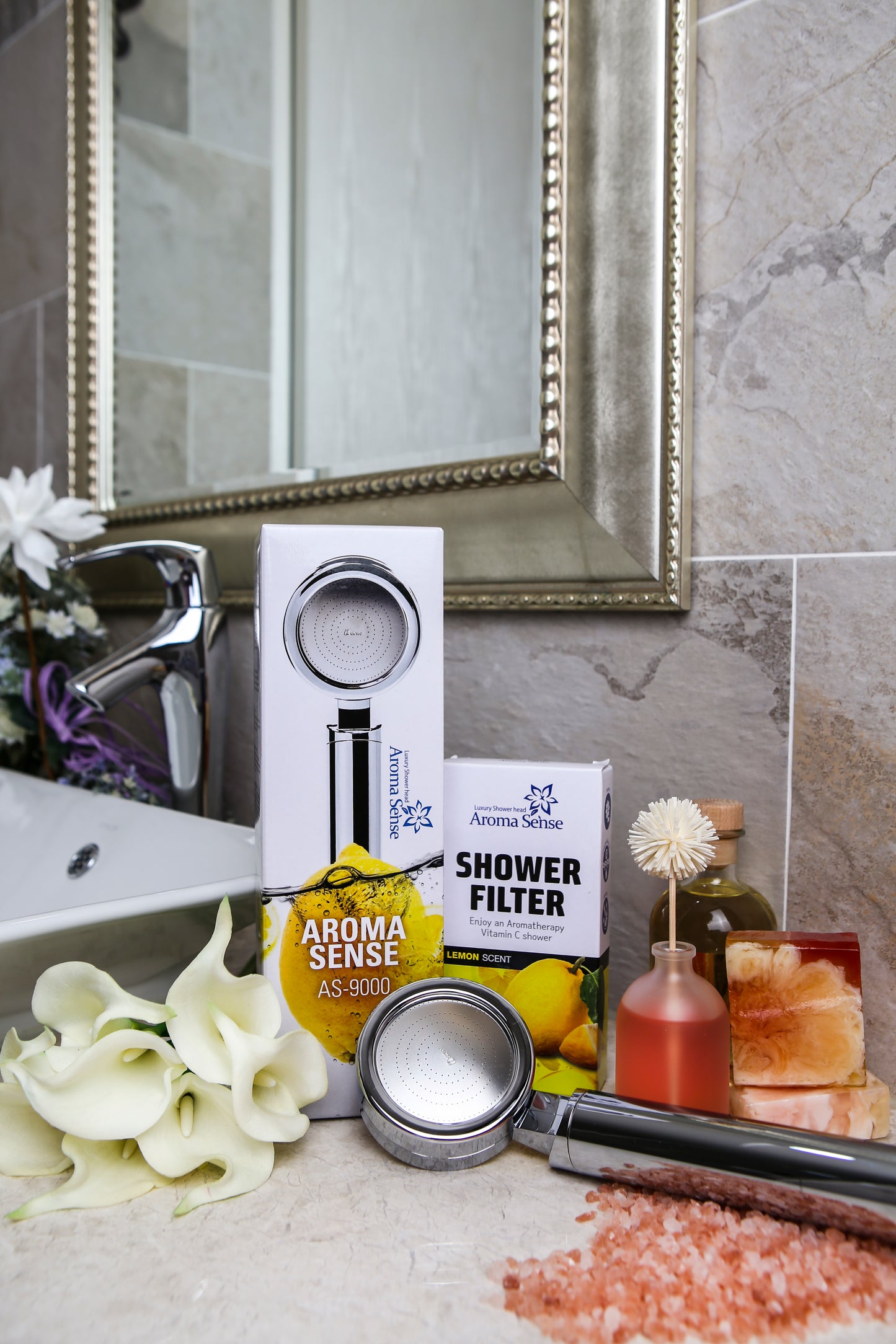 Aroma Sense AS-9000 Luxury Shower Head With Aroma