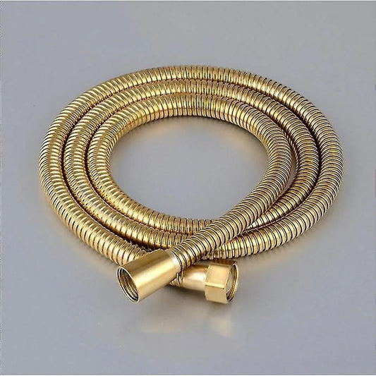 Kultainen ruostumattomasta teräksestä valmistettu suihkuletku 150 cm