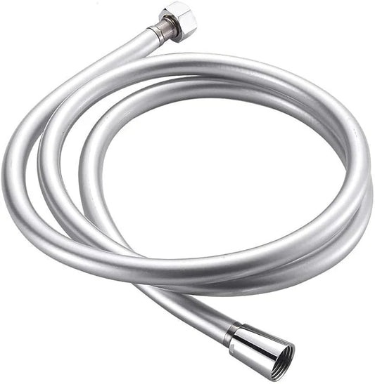 Suihkuletku 1,5 m PVC hopea