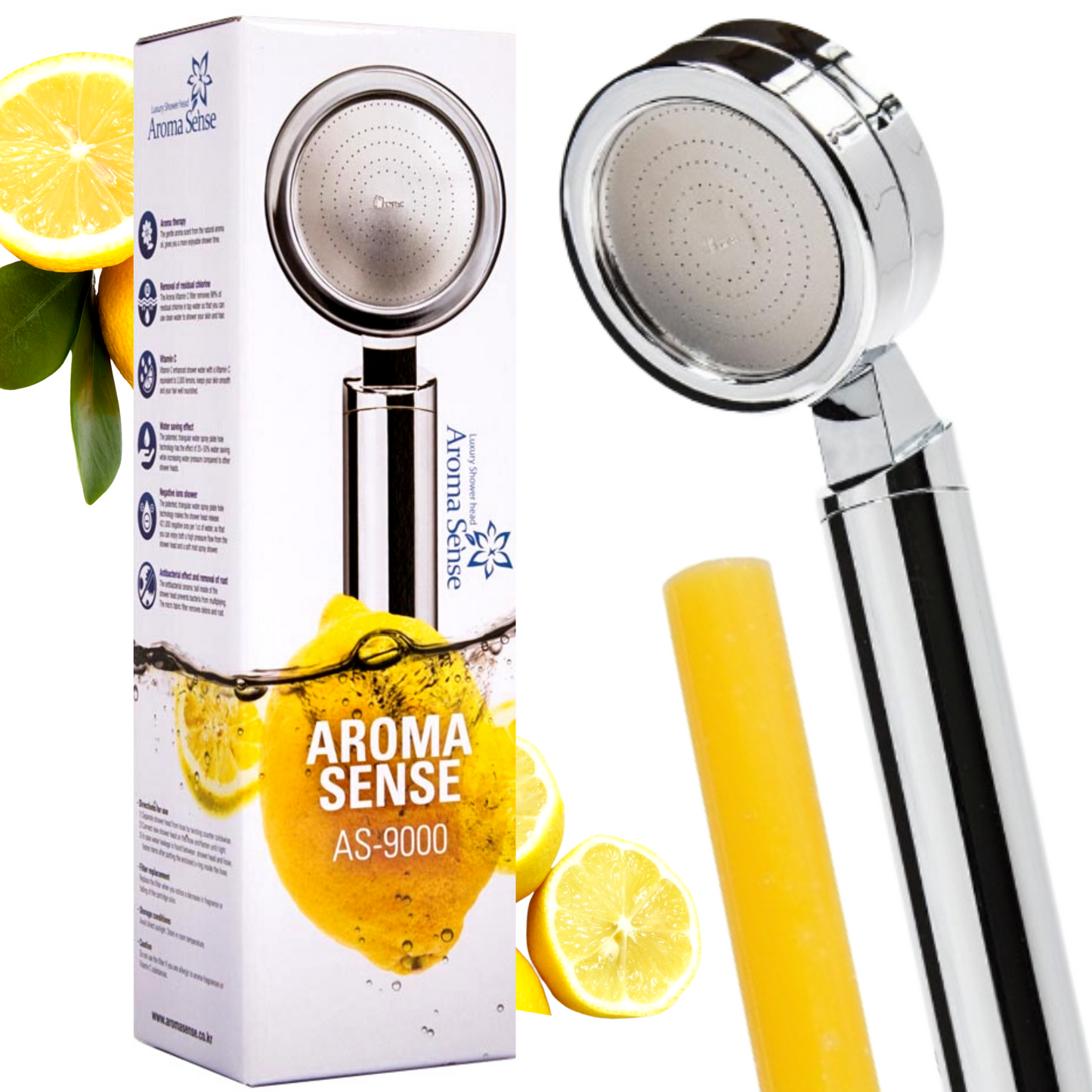 Aroma Sense AS-9000 Luxury Shower Head With Aroma