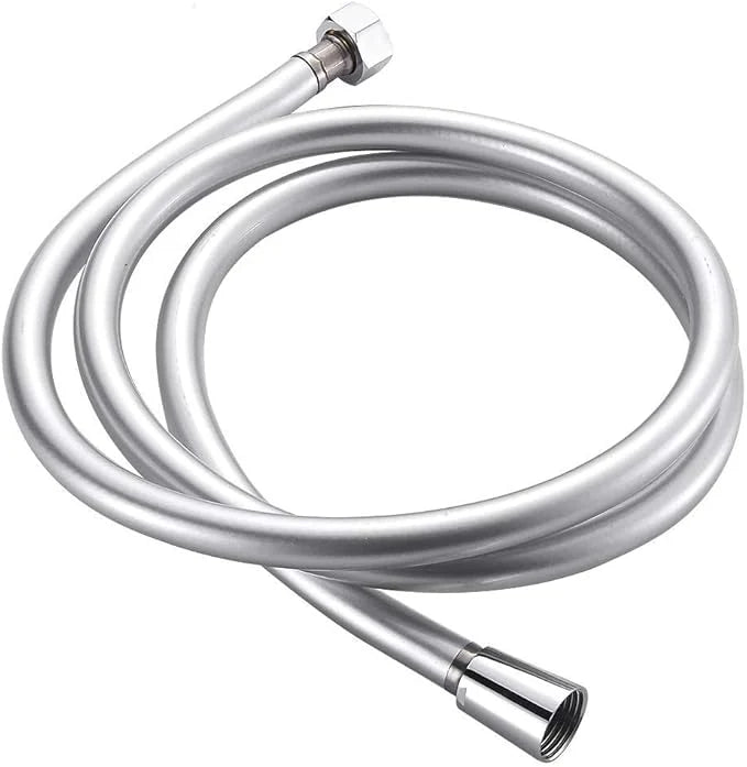 Suihkuletku 1,5 m PVC hopea